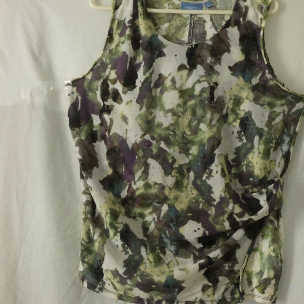 NEW w/o tags, Vera Wang Blouse (Multi-colored, 14)